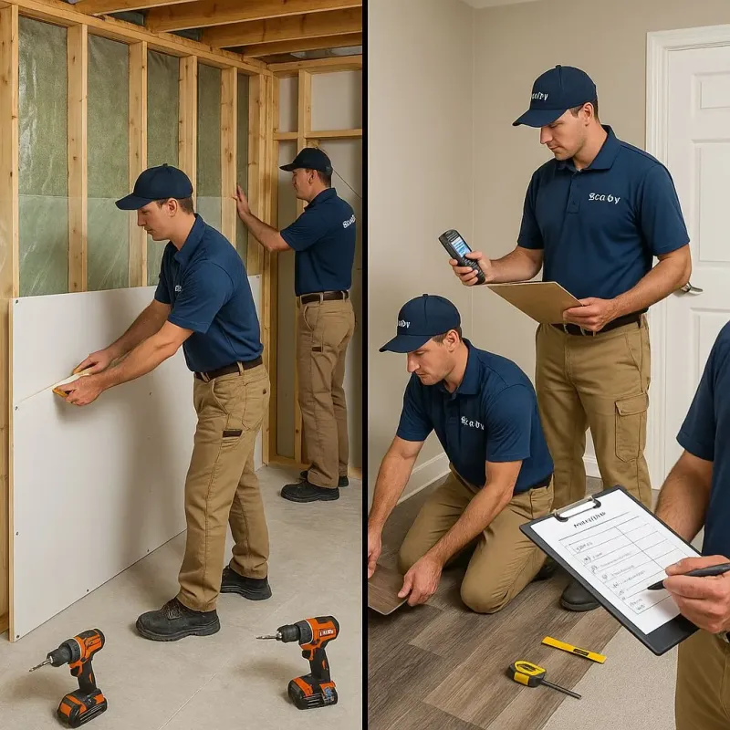 Repairs and Reconstruction process in Rockwell City, IA